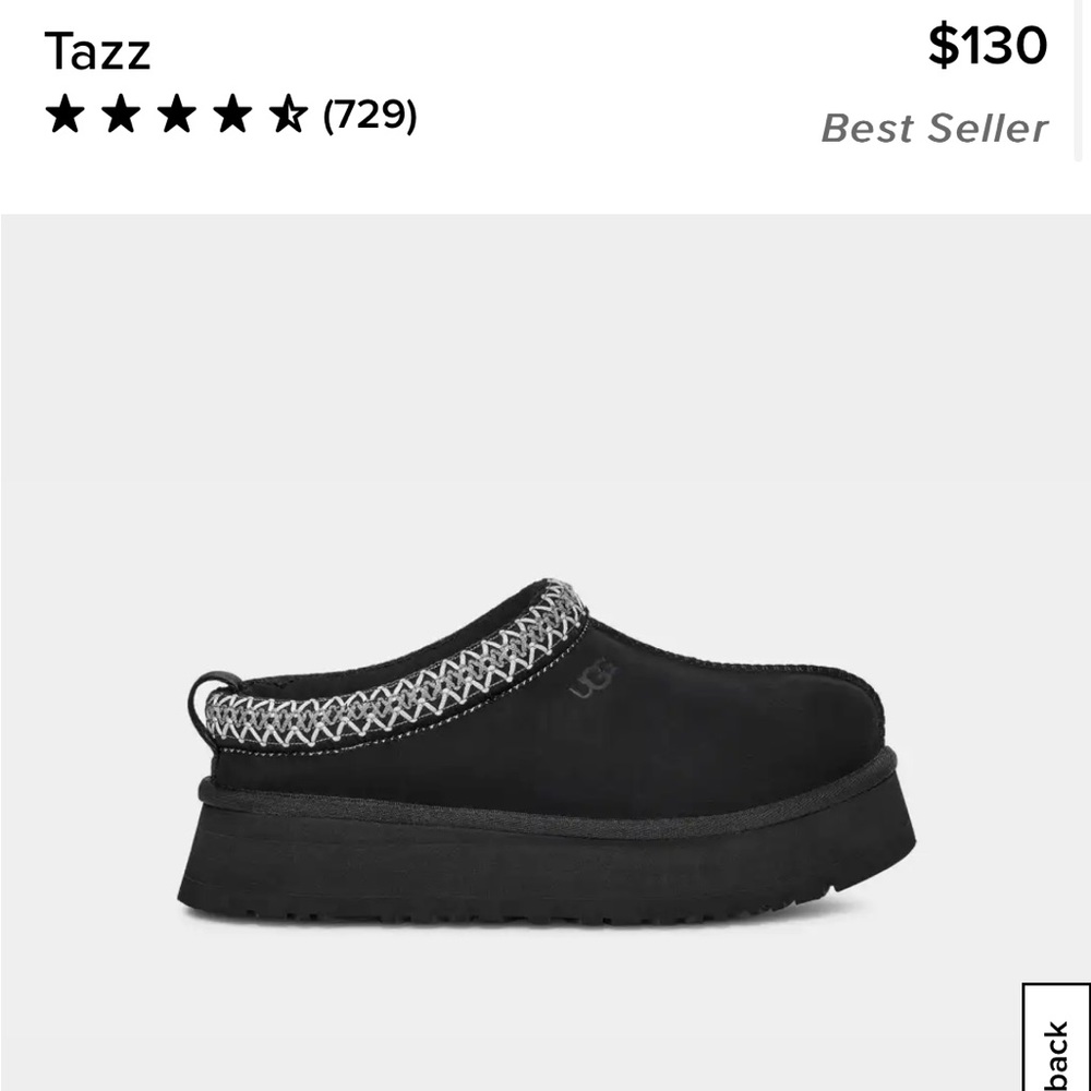 COPY - UGG Tazz Platform Slippers